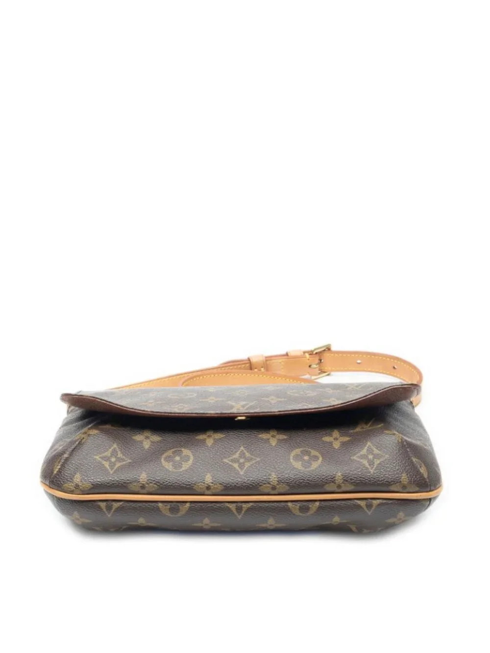 Louis Vuitton Musette Tango Brown Monogram Canvas Crossbody